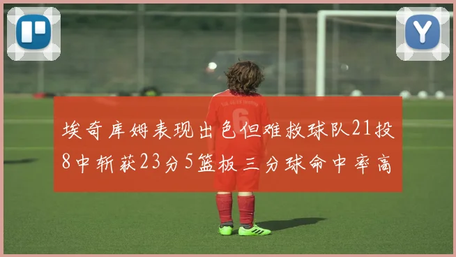 埃奇库姆表现出色但难救球队21投8中斩获23分5篮板三分球命中率高达45